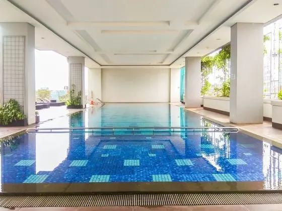 Elegant and Relaxing Studio Apartment H Residence - Havuz
