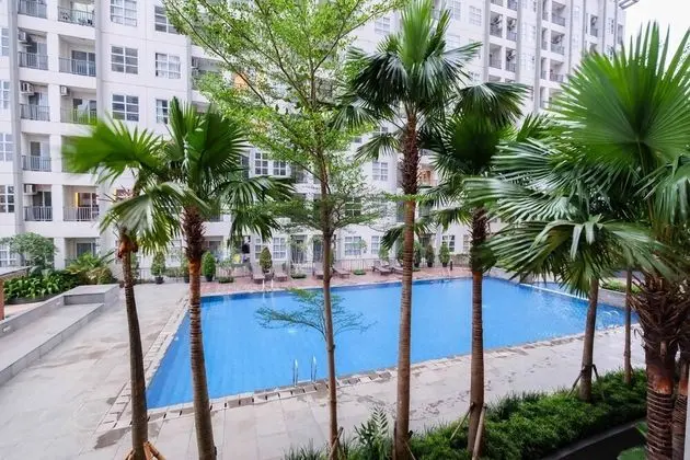 Elegant and Spacious 1BR Saveria Apartment near ICE BSD - Dış Mekan
