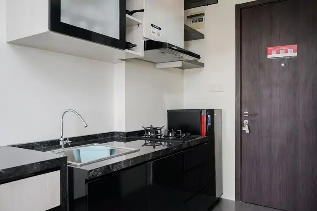 Elegant Studio At Bintaro Icon Apartment Near Bintaro Xchange Mall - Mutfak