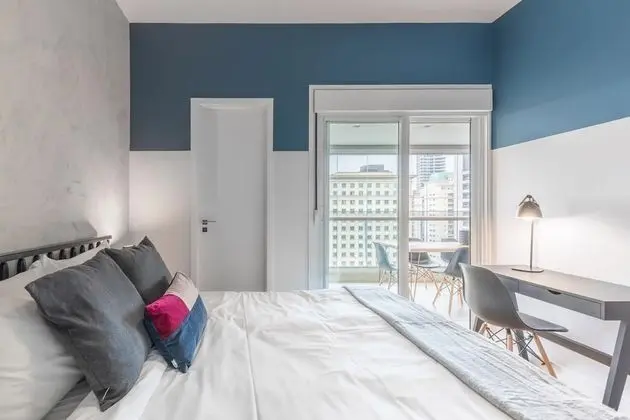 Elegante Apartamento com Sacada Vila Ol Mpia