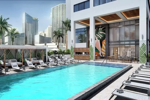 Element Miami Brickell, a Marriott Hotel - Havuz