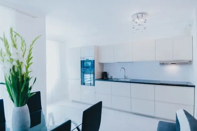 Elite Apartments Marine Suite - Mutfak