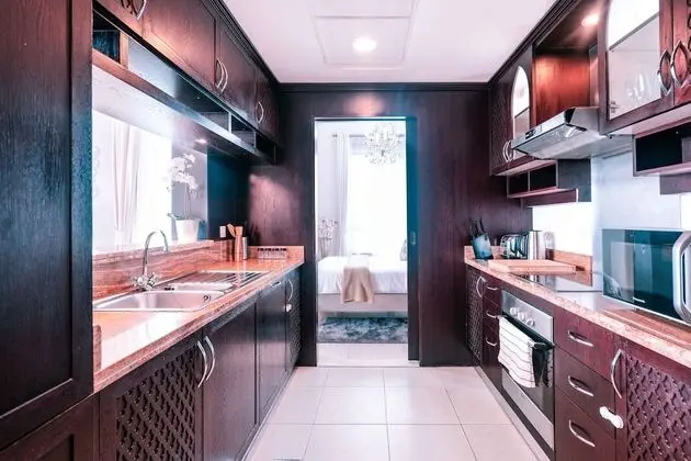 Elite Royal Apartment - Burj Khalifa & Fountain view - Premium - Mutfak