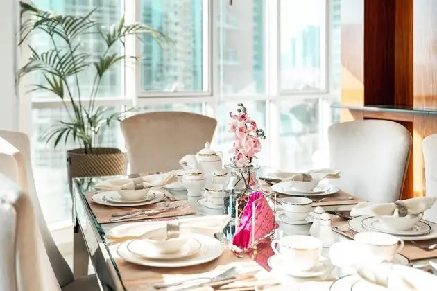 Elite Royal Apartment - Burj Khalifa & Fountain view - Senator - Yerinde Yemek