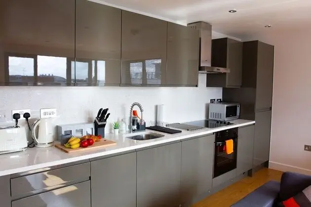 The Elm Serviced Apartments - Mutfak