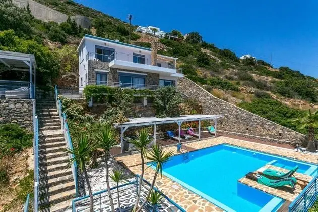 Elounda Senses Luxury villa with pool - Dış Mekan