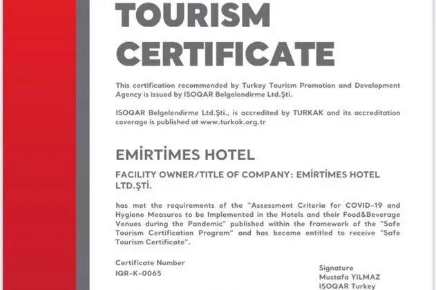 Emirtimes Hotel Kadikoy - Genel