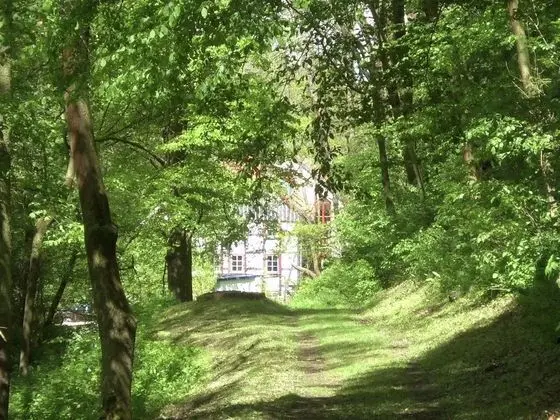 Enchanting Apartment in Thuringia With Sauna - Dış Mekan