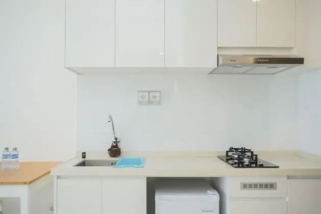 Enjoy Living 2Br At Sky House Bsd Apartment - Mutfak