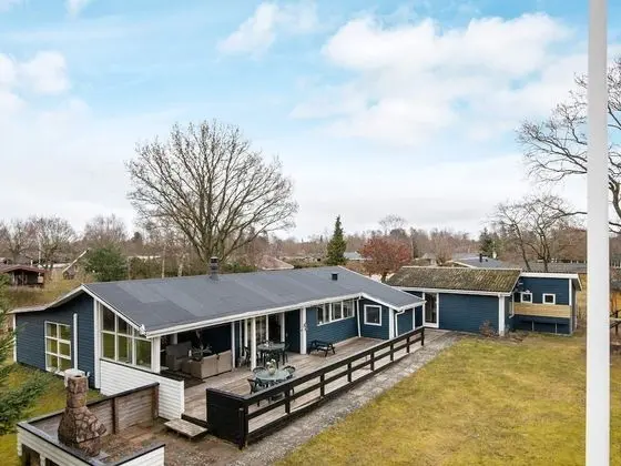 Enticing Holiday Home in Glesborg With Terrace