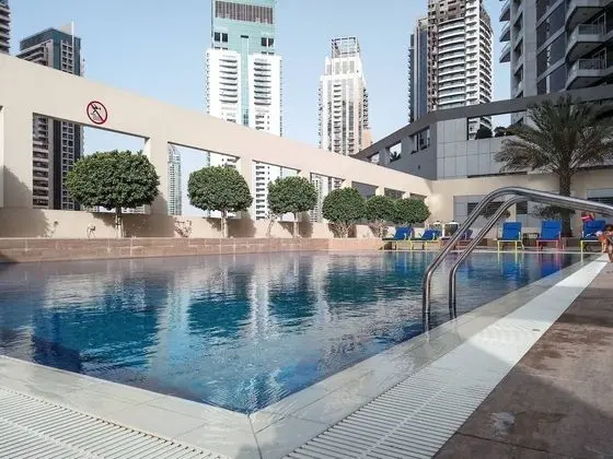 Enticing Studio in Dubai Marina - Next to Beach! - İç Mekan