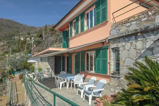 Entire Villa With Pool in Recco Cinque Terre No001 - Dış Mekan