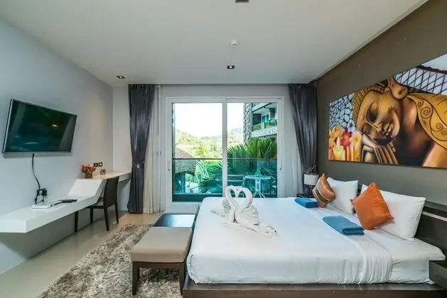 Et414 - Charming Pool View Studio Pool and gym in Patong - Oda