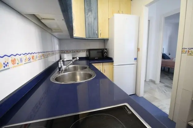 Eucalipto 5º 1 - Apartamento en primera línea de playa - Mutfak
