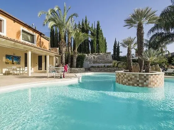 Exclusive Luxury Villa in Agrigento with Private Pool, Hot Tub, BBQ - Dış Mekan