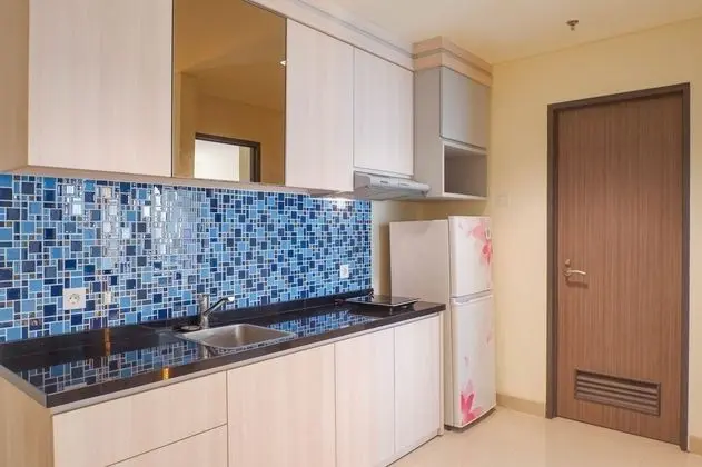 Exclusive and Vibrant 1BR Apartment at Praxis - Mutfak