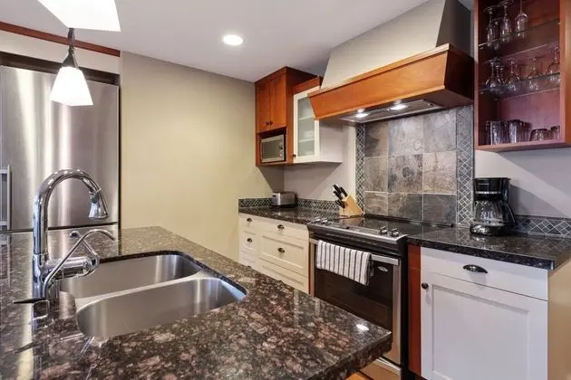 Exquisite 2BR/2BTH Luxury Condo with Mountain View - Mutfak