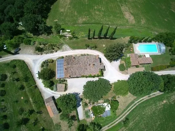 Exquisite Villa in San Venanzo With Private Pool - Dış Mekan