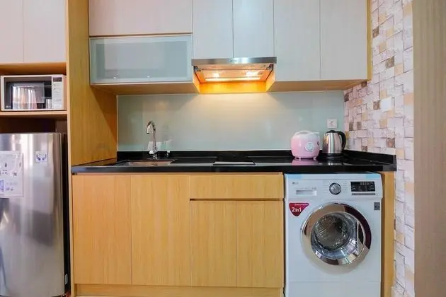 Exquisite Studio Menteng Park Apartment - Mutfak