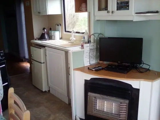 Family dog Friendly sea Beach Caravan in Camber - Oda