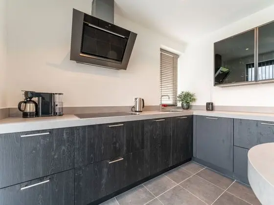 Family Villa in Zeewolde at the Waterfront With Recreation - Mutfak