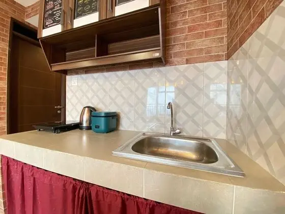 Fancy And Nice 2Br At Apartemen Mekarwangi Square Cibaduyut - Mutfak