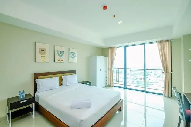 Fancy And Nice Studio Apartment At Nine Residence - Öne Çıkan Resim