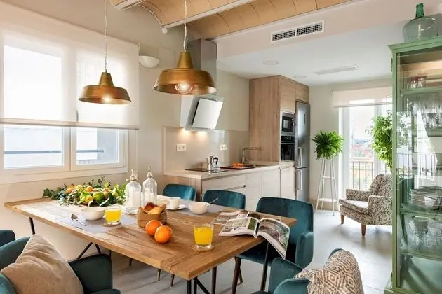 Fantastic 3 Bd & 3 Bth Apartm With Comunnal Terrace. Carmen San Ignacio II - Mutfak