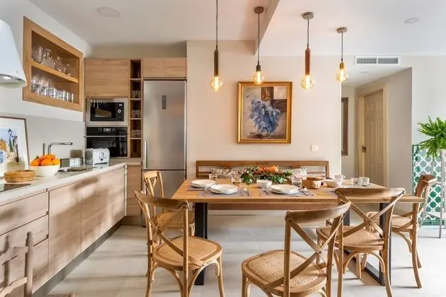 Fantastic 4 Bd & 4 Bth Apartm With Comunnal Terrace.. Carmen San Ignacio I - Mutfak