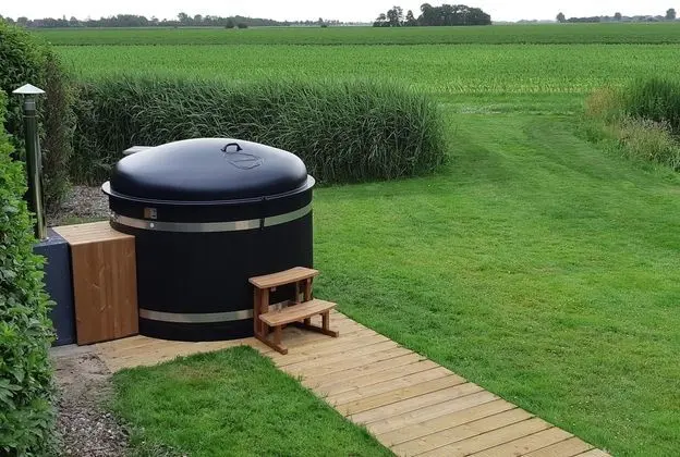 Fantastic Brand new Vacation Home Near the Wadden Sea, View and Veranda - Spa
