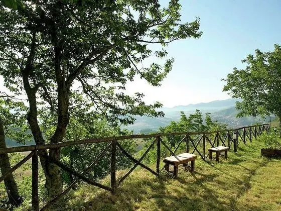 Farmhouse With a Magnificent Panorama, Swimming Pool, Near Cagli - Dış Mekan