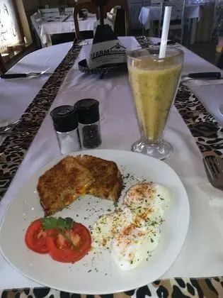 The Farmhouse B&B Beergarden CC - Yerinde Yemek