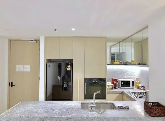 Fawkner Apartment Bay-view LXI - Mutfak