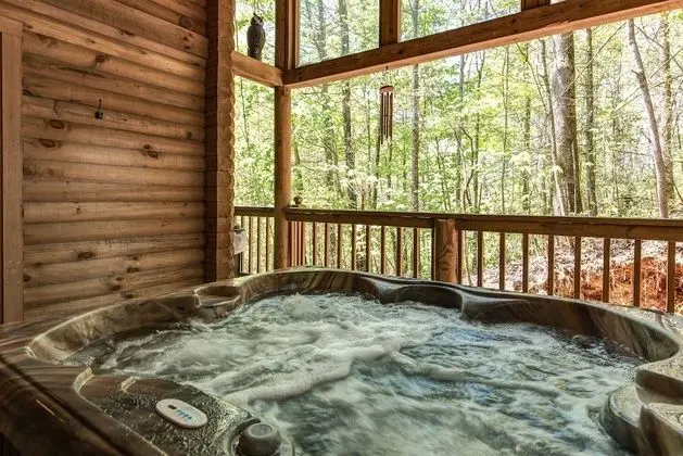 Fawn Cabin by Jackson Mountain Homes - Havuz