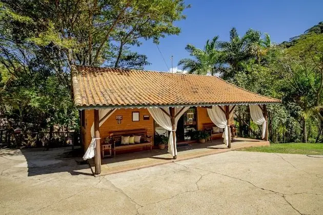 Hotel Fazenda Cachoeira da Furna - Dış Mekan