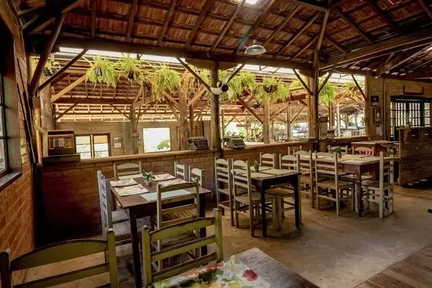 Hotel Fazenda Cachoeira da Furna - Yerinde Yemek