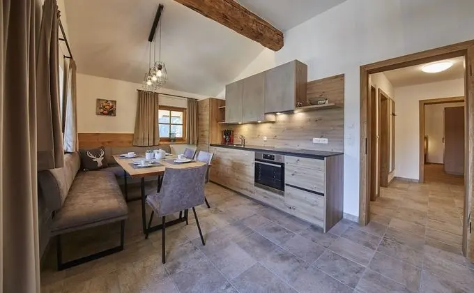 Feriengut Streitberg Appartements - Mutfak
