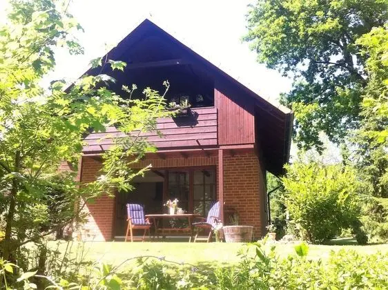 Ferienwohnung Haus am Wald - Dış Mekan