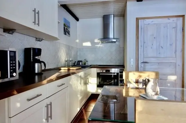 Ferienwohnung Haus am Wald - Mutfak