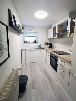 Ferienwohnung Im Kleinen Feld - Mutfak