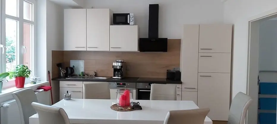 Fewo Holbeinstr 67 - 4 Schlafzimmer P - Mutfak
