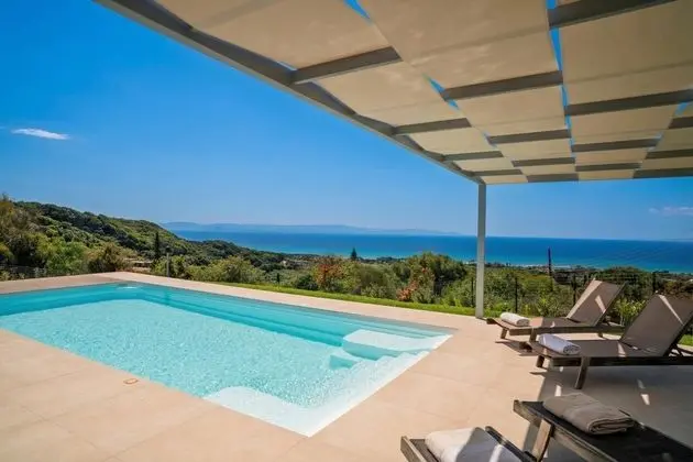 Villa Filokalia With Exceptional View - Havuz