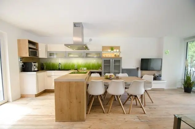Finest Penthouse Waterside Zell am See - Mutfak