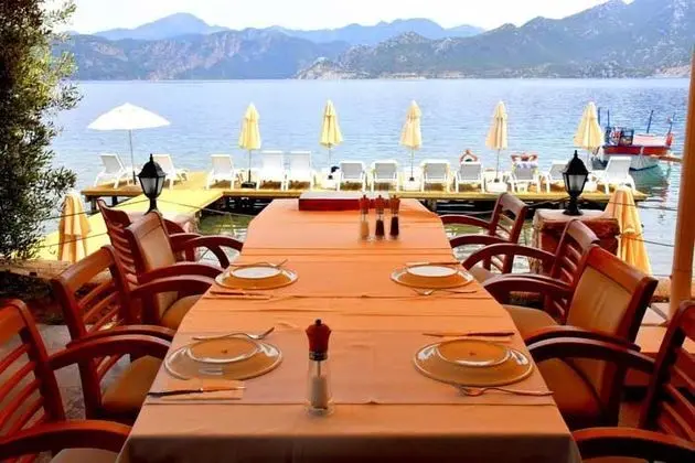 Fiska Boutique Hotel Selimiye - Yerinde Yemek