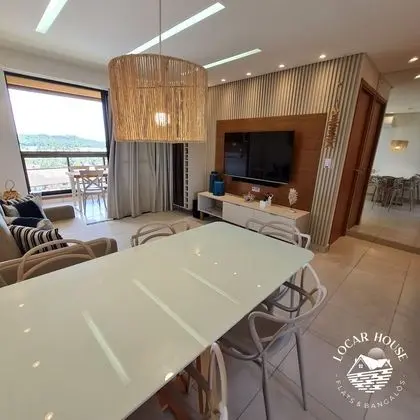 Flat 204 - Eco Resort Bloco 2 Colina - Oda Düzeni