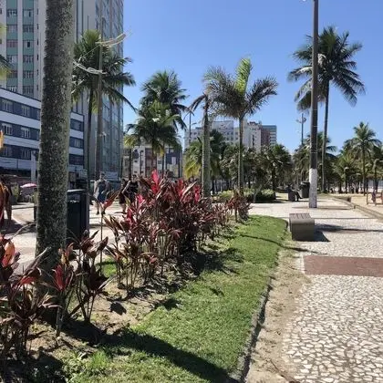 Flat Boqueirao Praia Grande