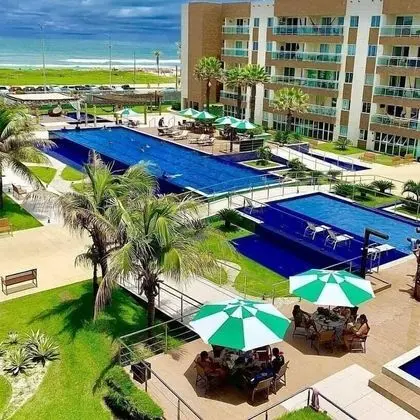 Flat na Praia do Futuro - Havuz