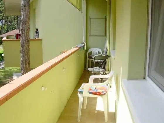 Flat With Terrace in a Green and Quiet Area Close to Lignano Pineta Centre