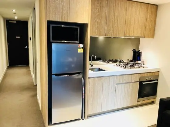 Flinders Street Apartments - Mutfak