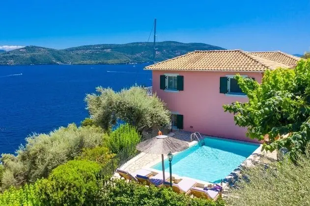 Villa Flisvos Large Private Pool Walk to Beach Sea Views A C Wifi - Oda
